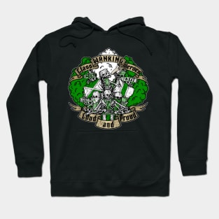 LOUD AND PROUD! (green and white edition) ULTRAS Hoodie